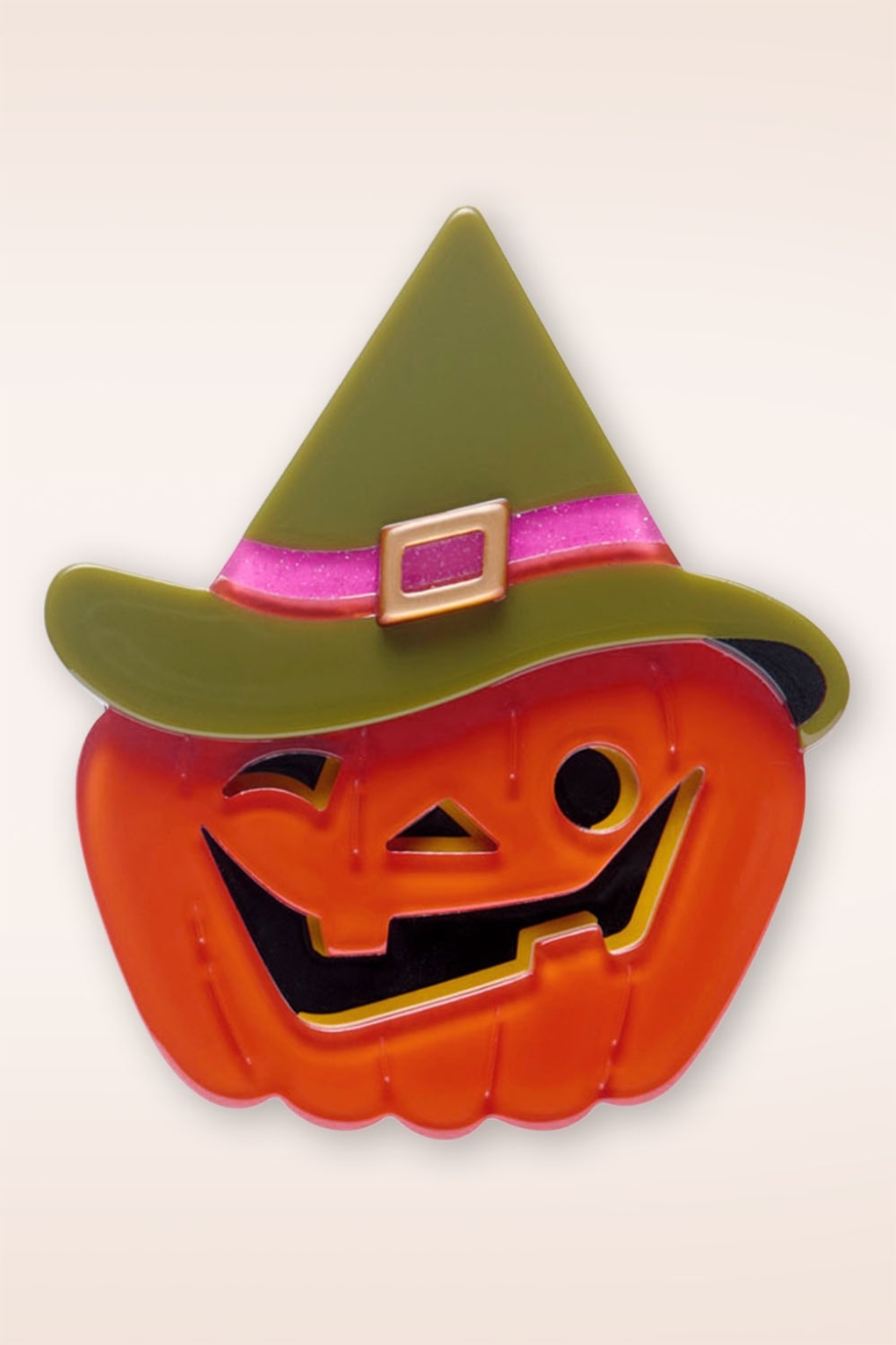 Witch O'Lantern Brosche