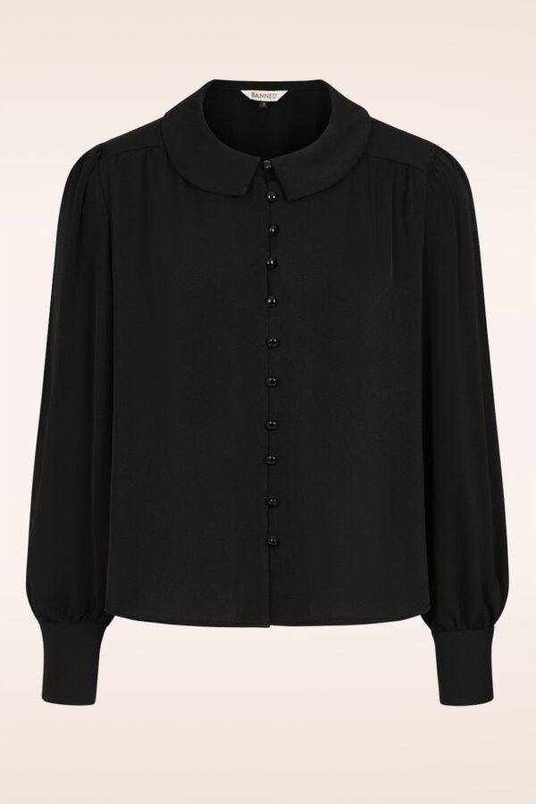 Bethany Bluse in Schwarz