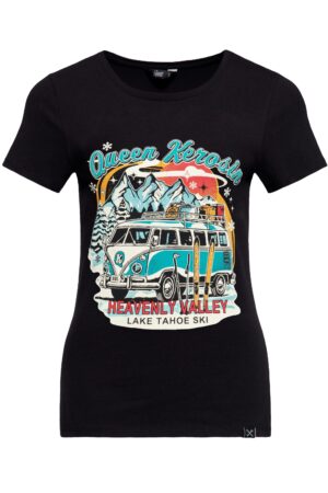 QueenKerosin T-Shirt Heavenly Valley (1-tlg) mit