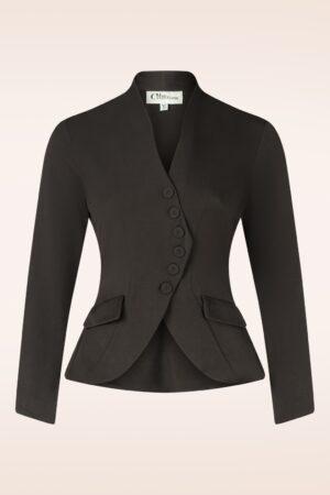Coline Sadie Blazer in Dunkelbraun