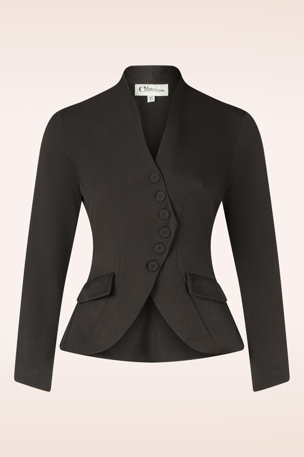Coline Sadie Blazer in Dunkelbraun