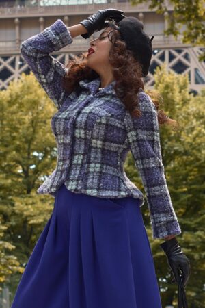 Enora Tiffany Blazerjacke in Violett