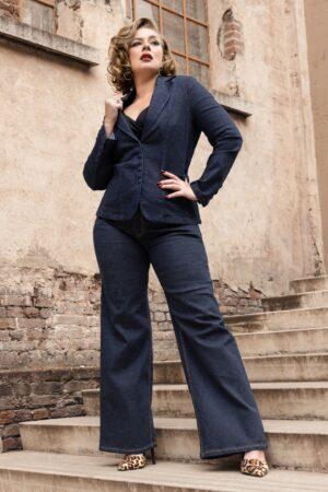 Exklusiv bei Topvintage ~ Mya Blazer in Dark Denim