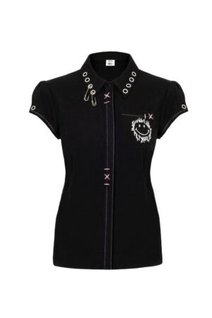 Hell Bunny Blusenshirt Dylan Shirt