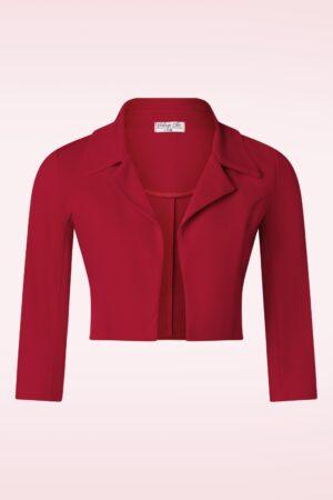 Jackie Bolero Blazer in Rot