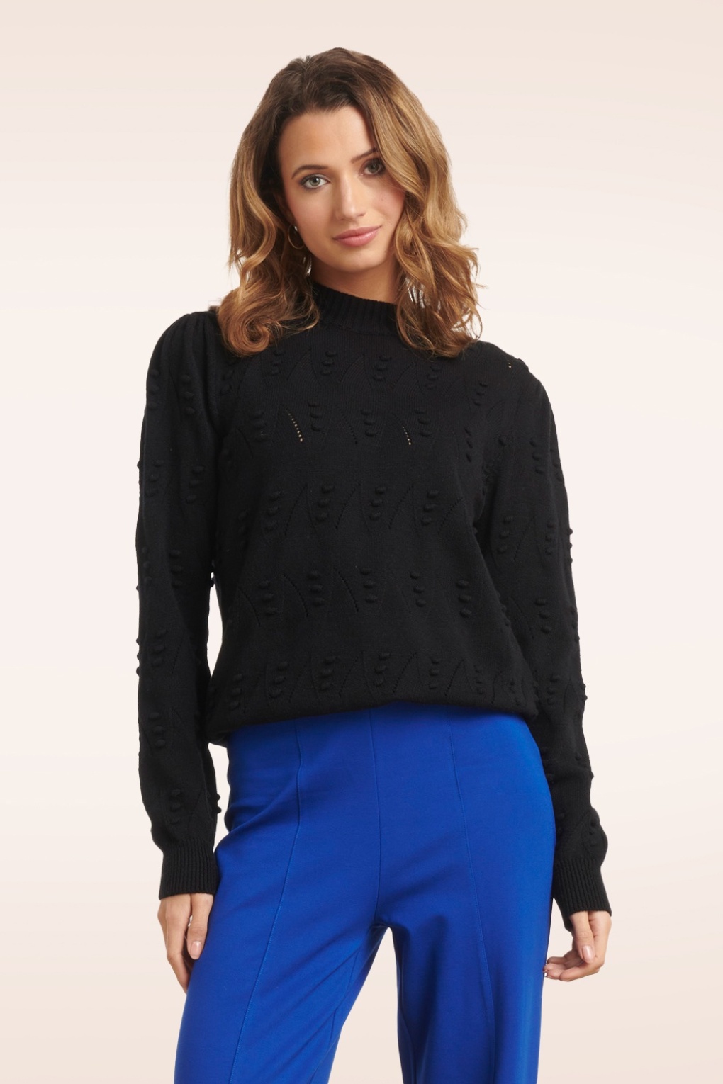 Mia Strickpullover in Schwarz