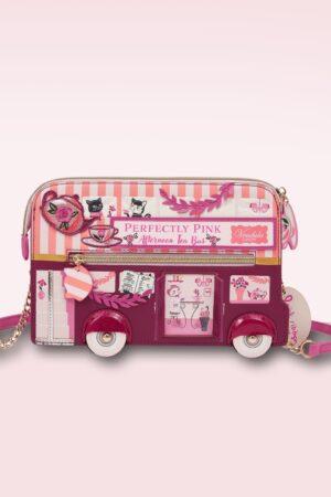 Perfectly Pink Afternoon Tea Bus Etuitasche