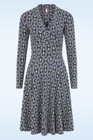 Shalala Tralala Kleid in Feather Duster