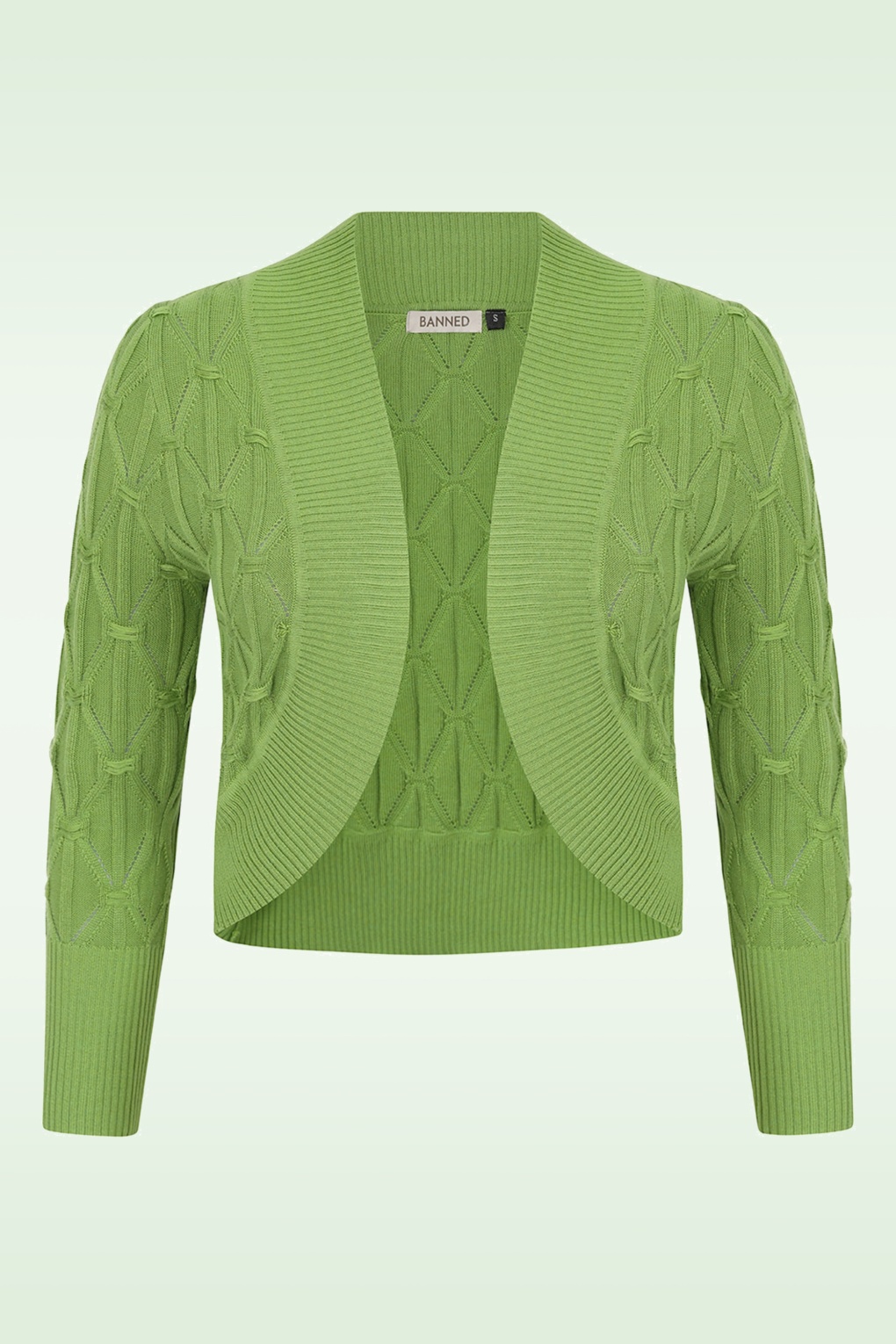 Eden Bolero Strickjacke in Grün