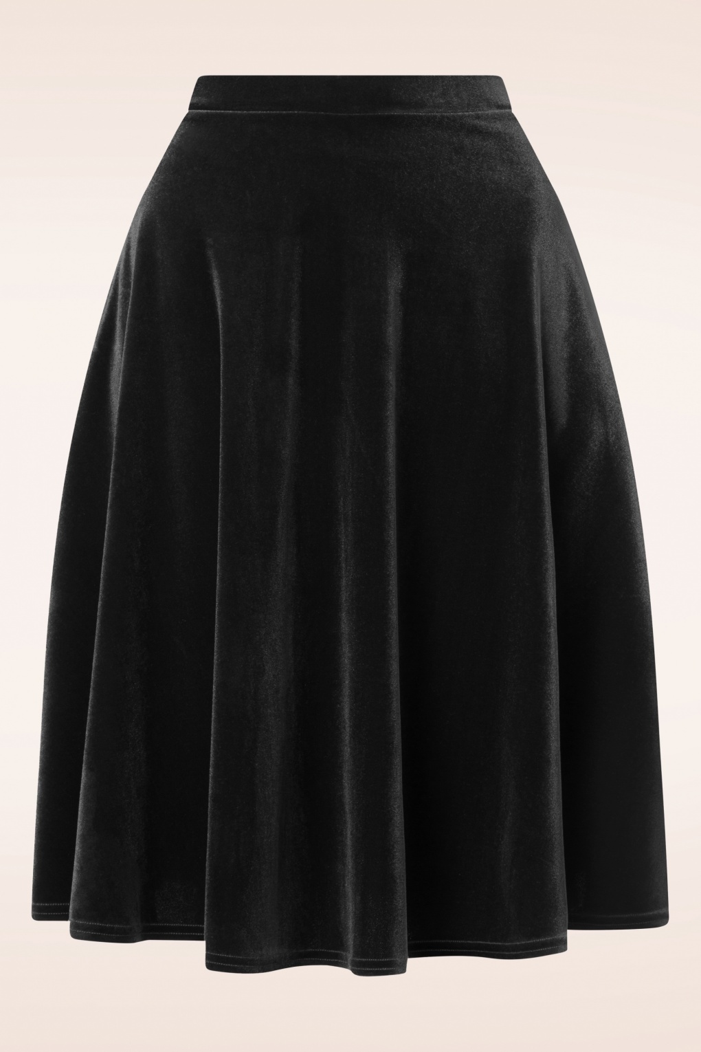 Exklusiv bei Topvintage ~ Sheila Swing Rock aus schwarzem Samt