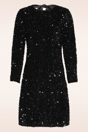 Glitz and Groove Kleid in Schwarz