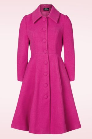 Isabella Swingmantel in Pink ~ exklusiv bei Topvintage