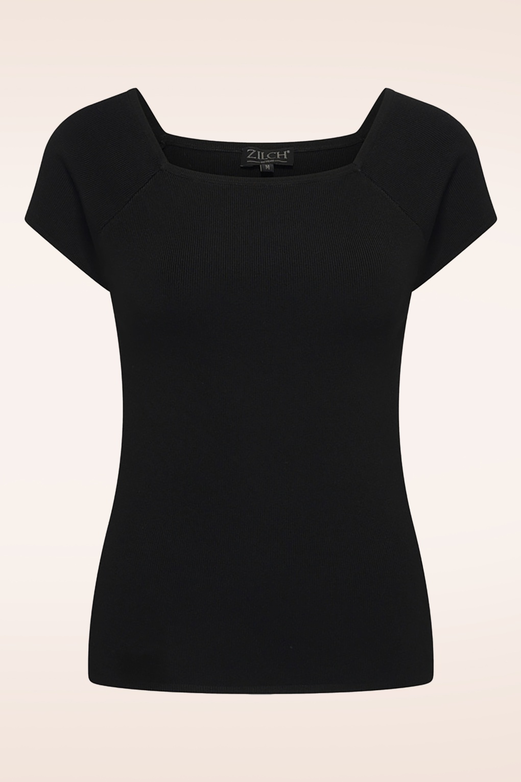 Kaylie Oberteil in Schwarz