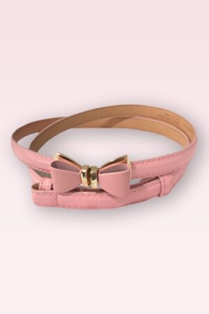 Ocean Avenue Schleifengürtel in Babyrosa