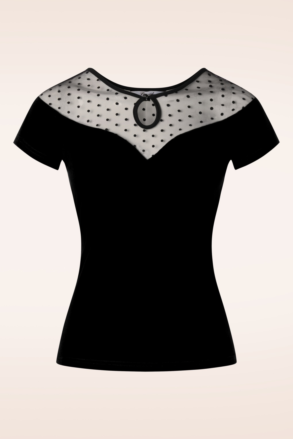 Smolder Top in Schwarz