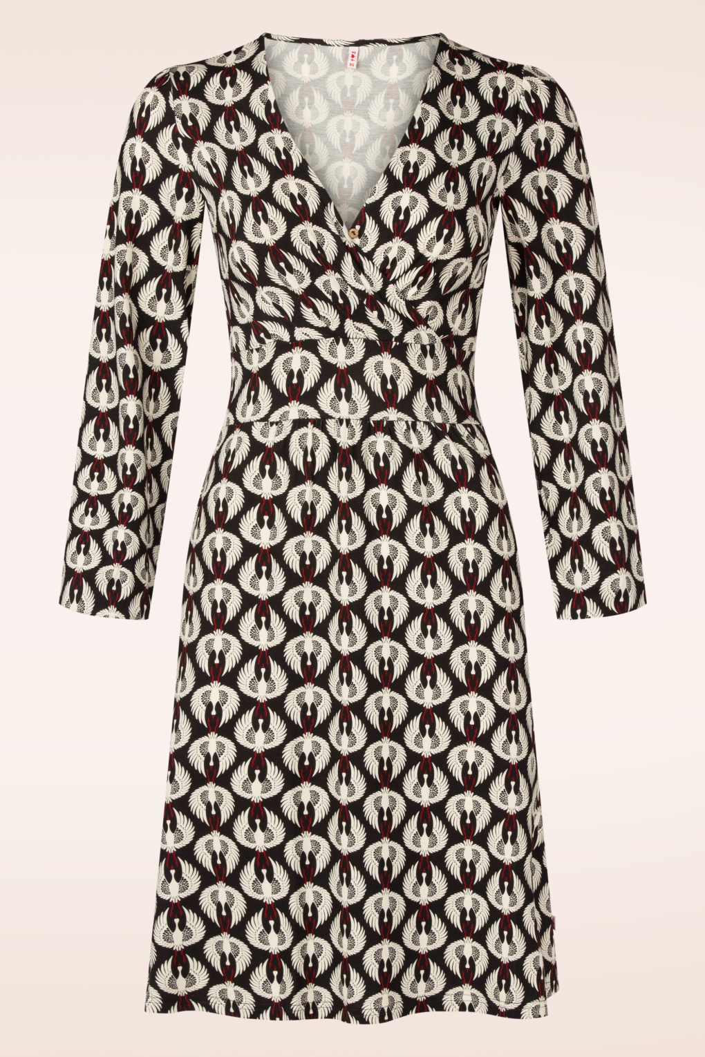 Something Old Something New Jersey-Kleid in Crane Covey