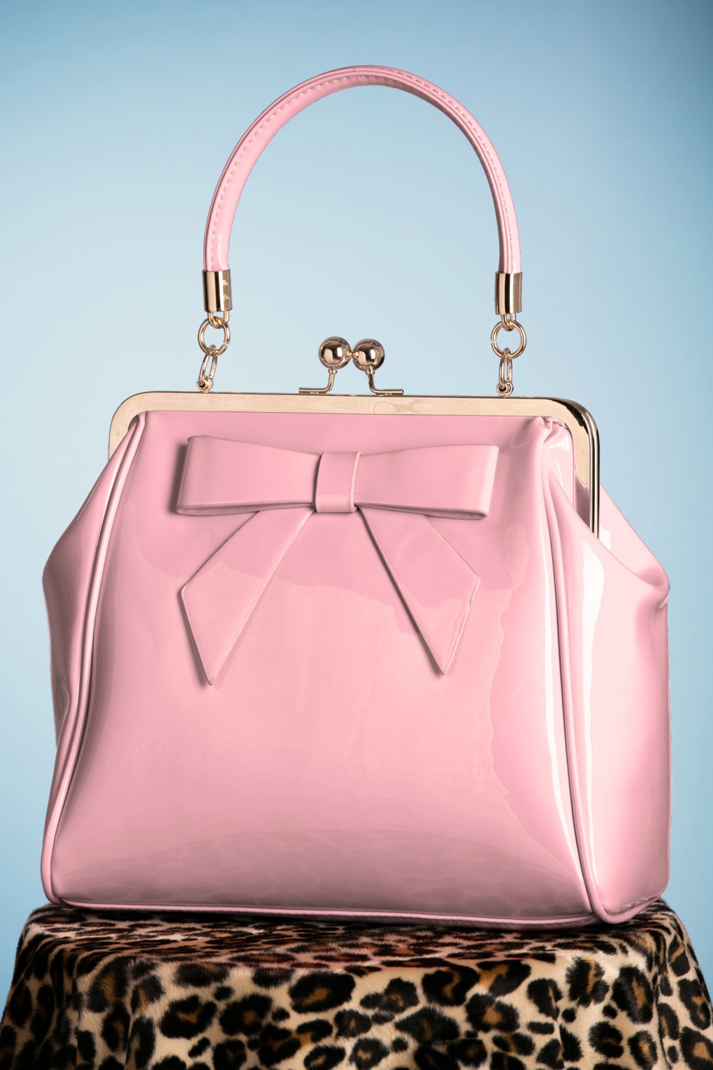 American Vintage Lack-Tasche in Rosa