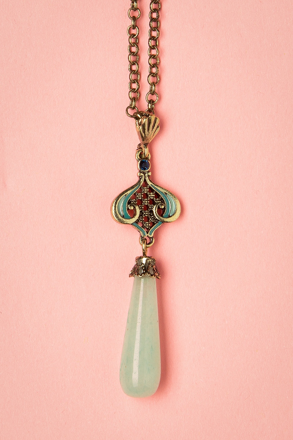 Avent Halskette in Blau