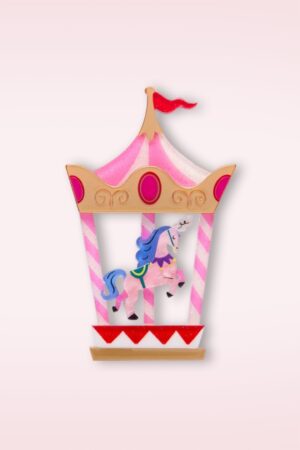 Carousel for One Brosche