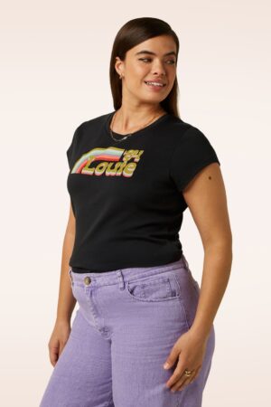 Cath T-Shirt in Schwarz