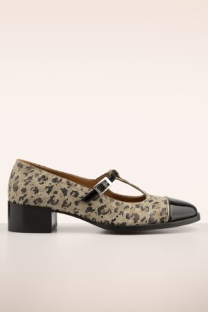 Colette Mary Jane Pumps in Schwarz und Braun