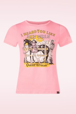 Cow Girl T-Shirt in Rosa