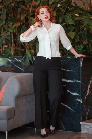 Dakota Hose in Schwarz