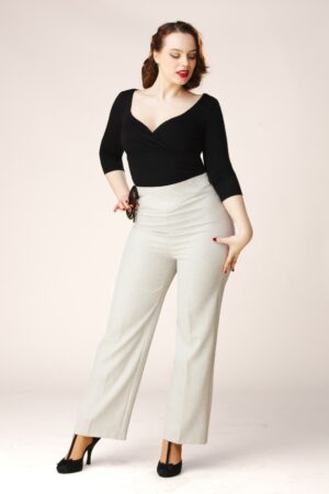 Exklusiv bei Topvintage ~ Livia Hose in Beige