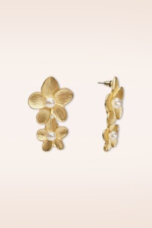 Golden Blossom Ohrstecker