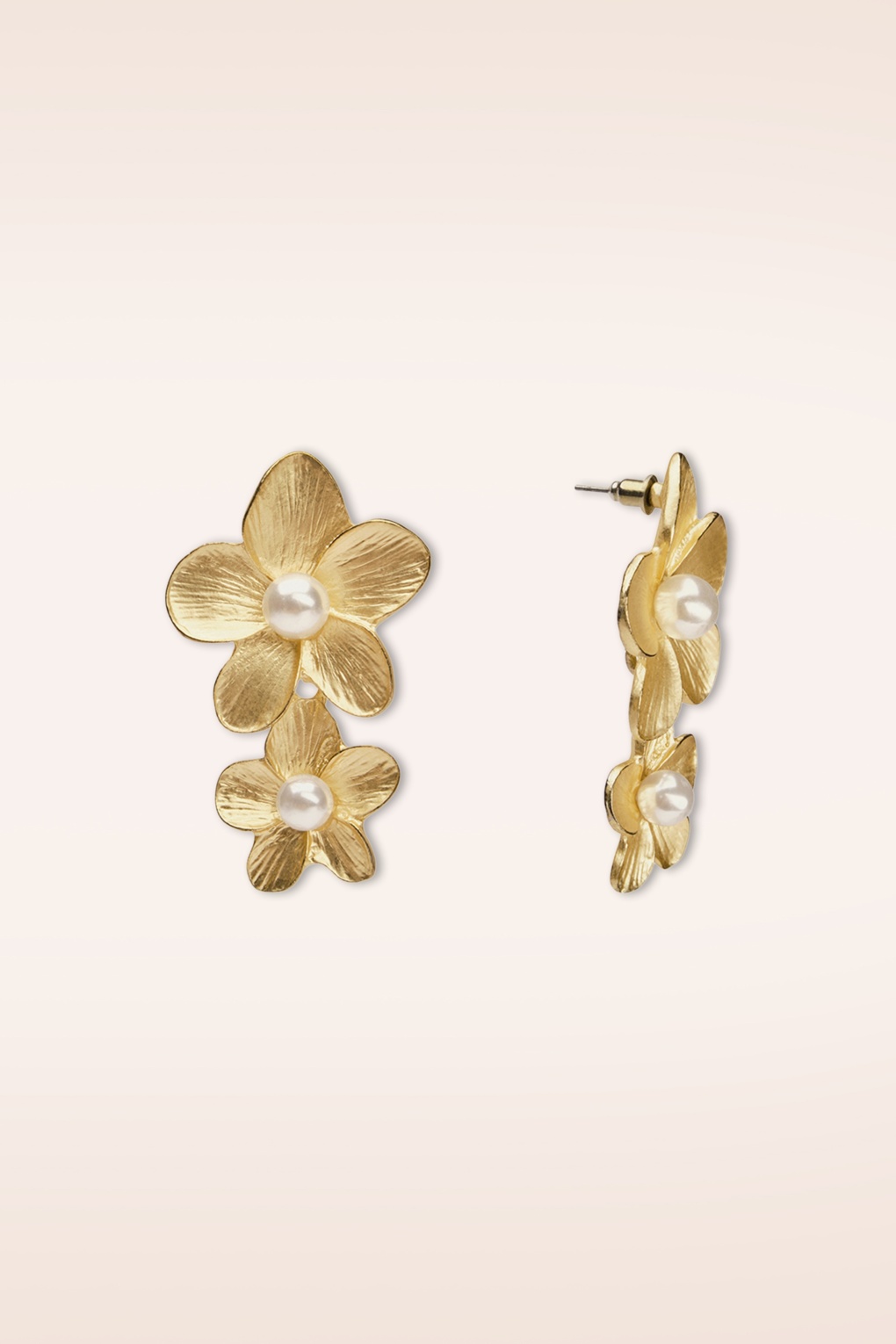 Golden Blossom Ohrstecker