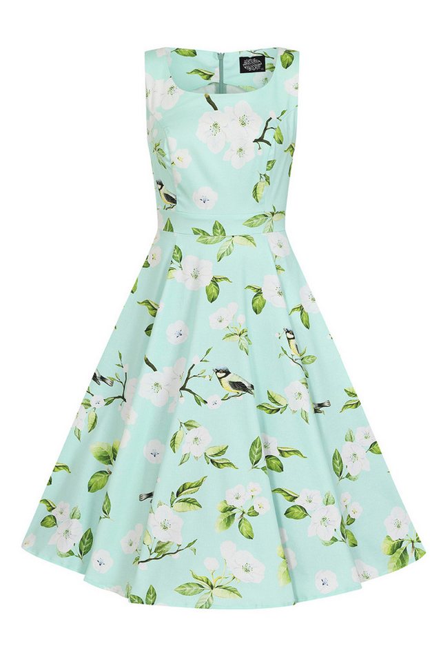 Hearts & Roses London A-Linien-Kleid Andrea Floral Swing Dress Rockabella Vintage Retro