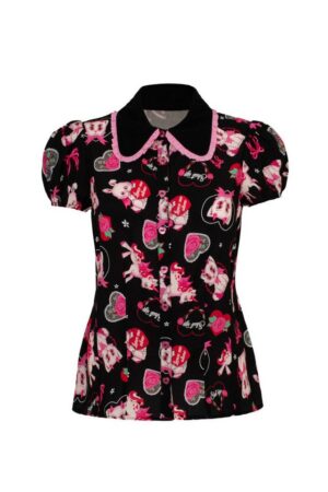 Hell Bunny Blusenshirt Not Into You