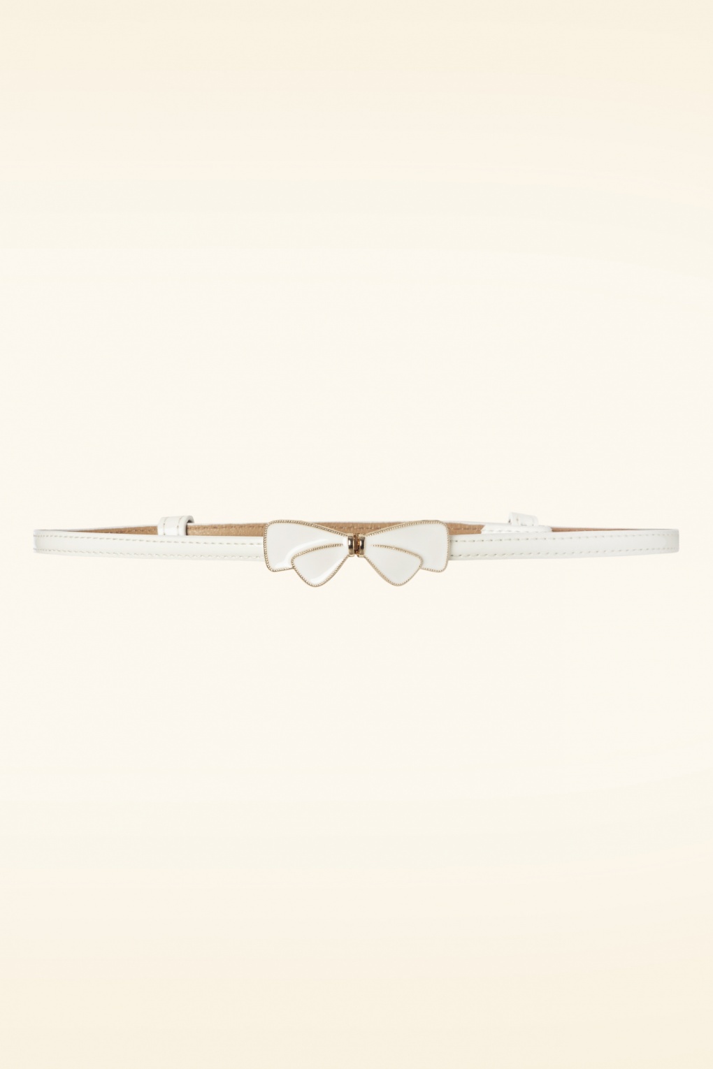 Lana Bow Gürtel in Weiß