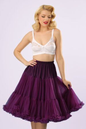 Lola Lifeforms Petticoat in Aubergine