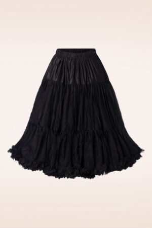 Lola Lifeforms Petticoat in Schwarz