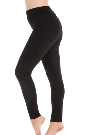 MAGIC Bodyfashion Jeggings Shaping Leggings Denim-Look, elastisch, gefüttert, mittlerer Shape-Effekt