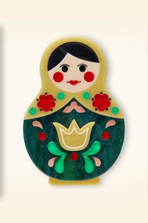 Matryoshka Memories Toy Brosche