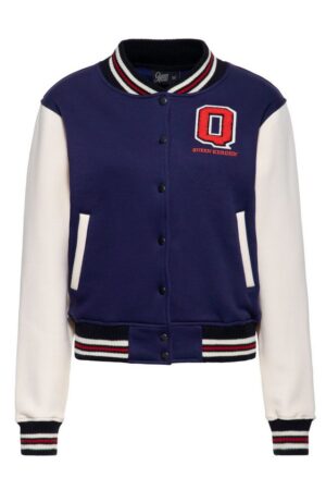 QueenKerosin Collegejacke Q (1-St) im Vintage-Stil