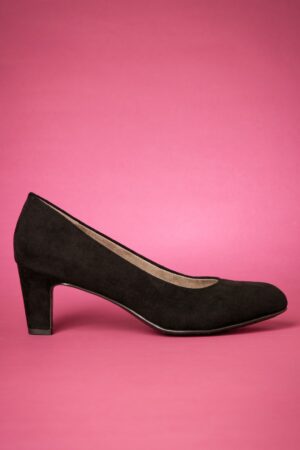 Sally Suedine Pumps in Schwarz