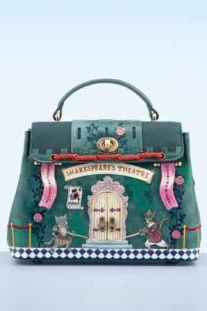 Shakespeare's Theatre: Hamlet Mini Grace Tasche in Blau