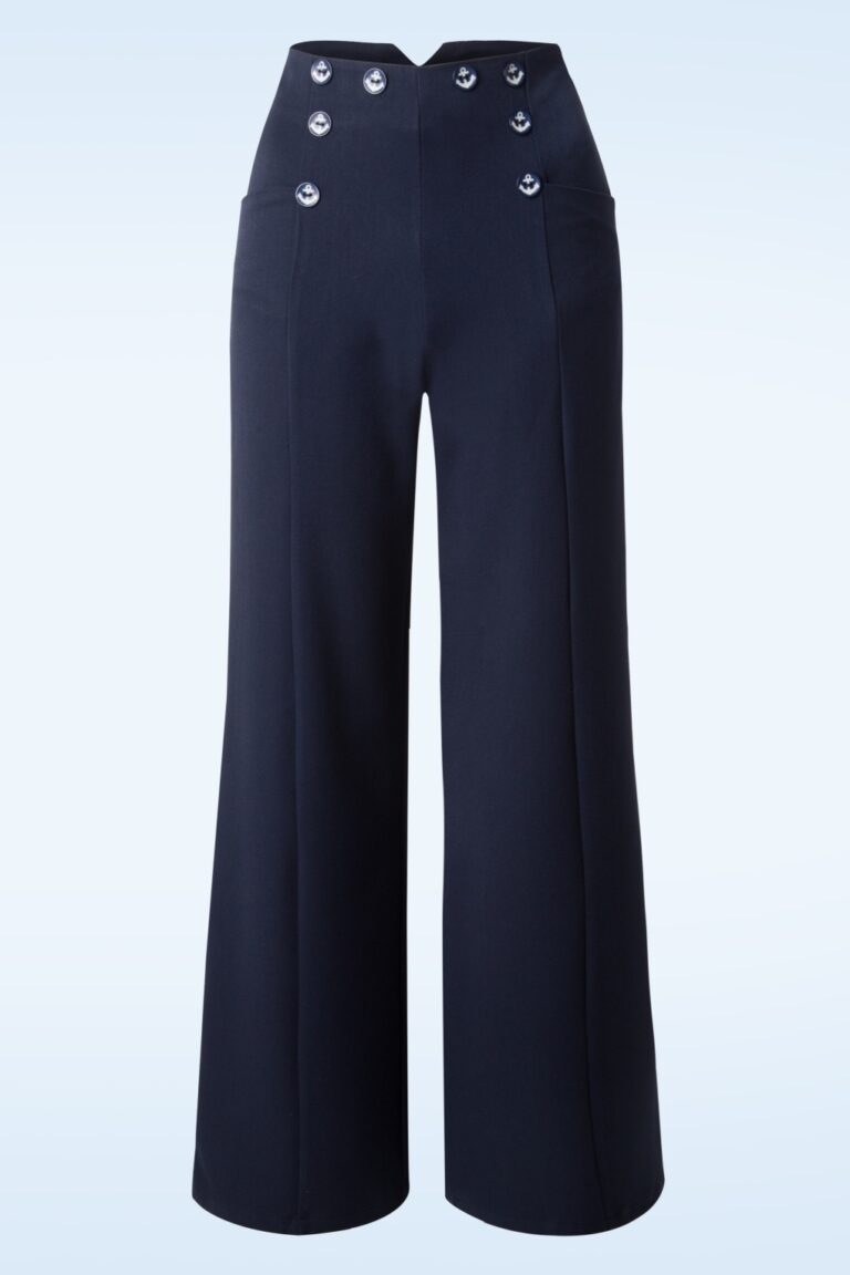 Stay Awhile Hose in Marineblau