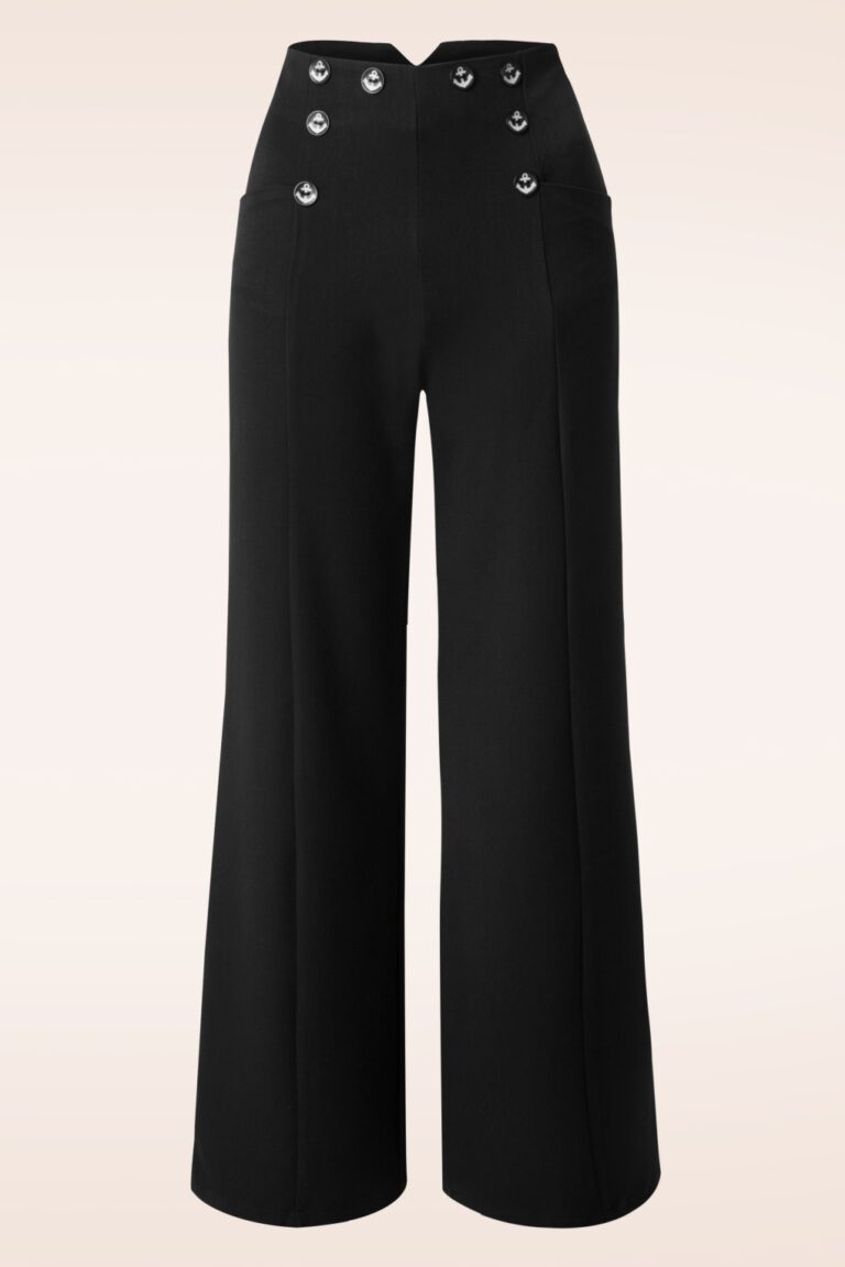 Stay Awhile Hose in Schwarz
