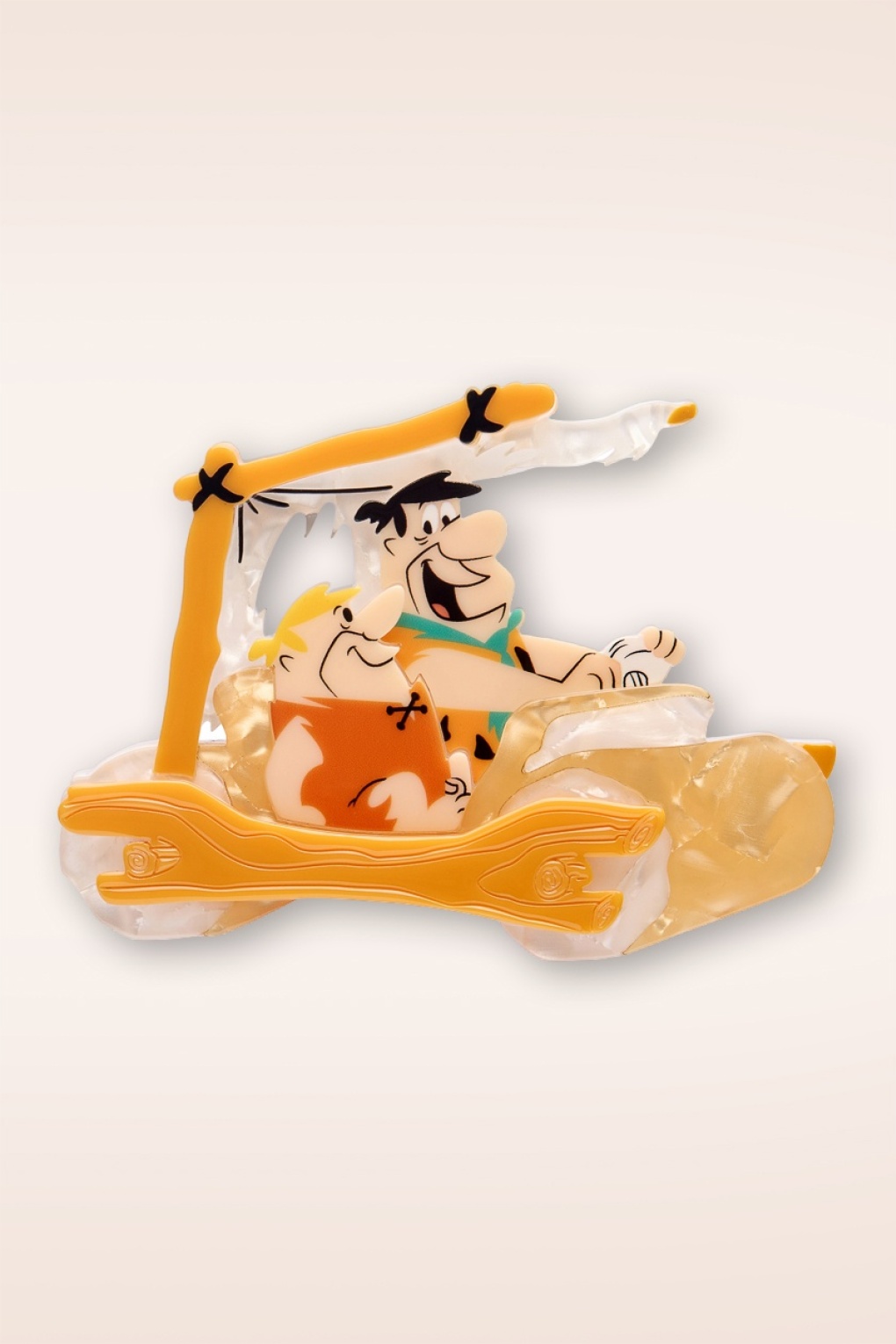 The Flintmobile Brosche