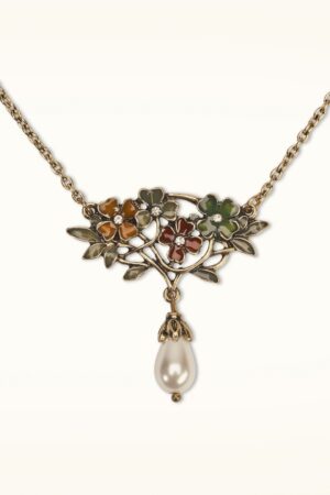 The Luminous Blossom Halskette in Gold