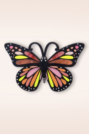 The Magnificent Monarch Butterfly Brosche