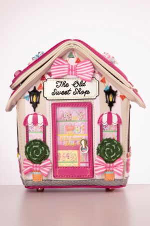 The Old Sweet Shop House Tasche in Pink