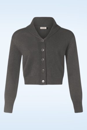 Violet Strickjacke in Grau