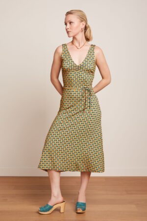 Anna Nova Kleid in Muschel Orange