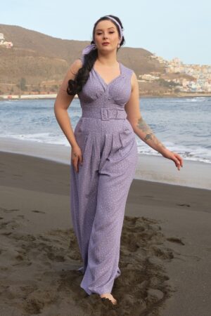 Belicia-Violette Jumpsuit in Lavendel