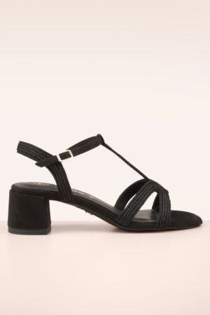 Benthe Sandalen in Schwarz
